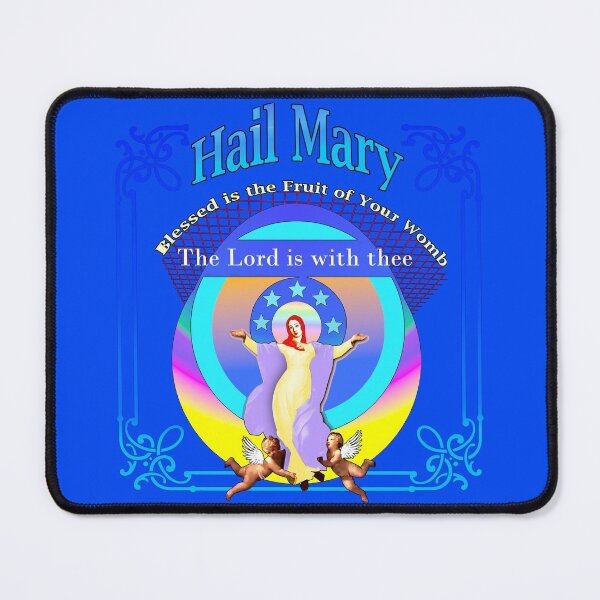 Item preview, Dios te salve, María, bendita sea el fruto de tu vientre designed and sold by Sanctum Icons.