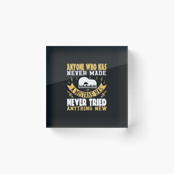 Item preview, Anyone who has never made a mistake has never tried anything new-01 designed and sold by minadebbieark.