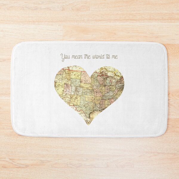 Item preview, You Mean the World to Me designed and sold by mschubbybunny.