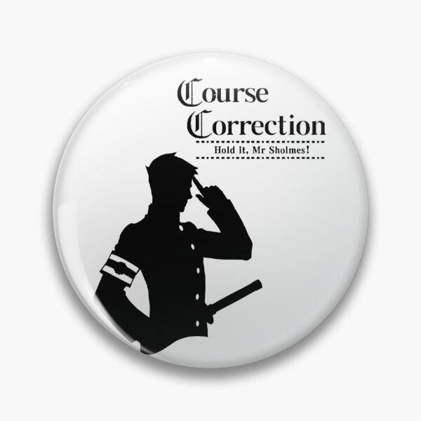 Item preview, The Great Ace Attorney Course Correction Black Silhouette designed and sold by allieelly.