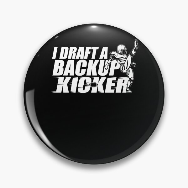 Item preview, Funny Fantasy Football Loser I Draft Kickers  designed and sold by Crush Retro®.