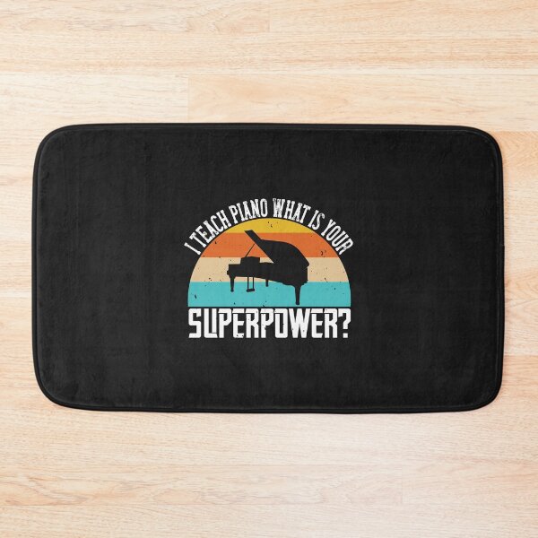 Item preview, i teach piano what is your superpower 2-01 designed and sold by minadebbieark.