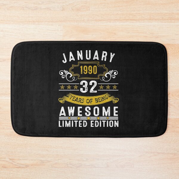 Item preview, 32 Year Old Awesome Since January 1990 Gifts 32nd Birthday designed and sold by Nena12312.