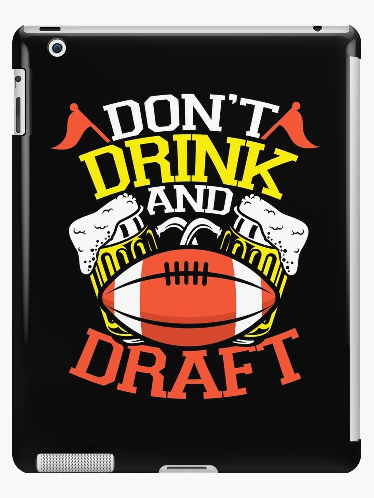 Funny Fantasy Football Don't Drink and Draft Poster for Sale by crushretro