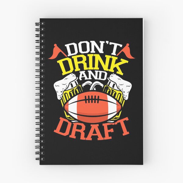 Item preview, Funny Fantasy Football Don't Drink and Draft designed and sold by Crush Retro®.
