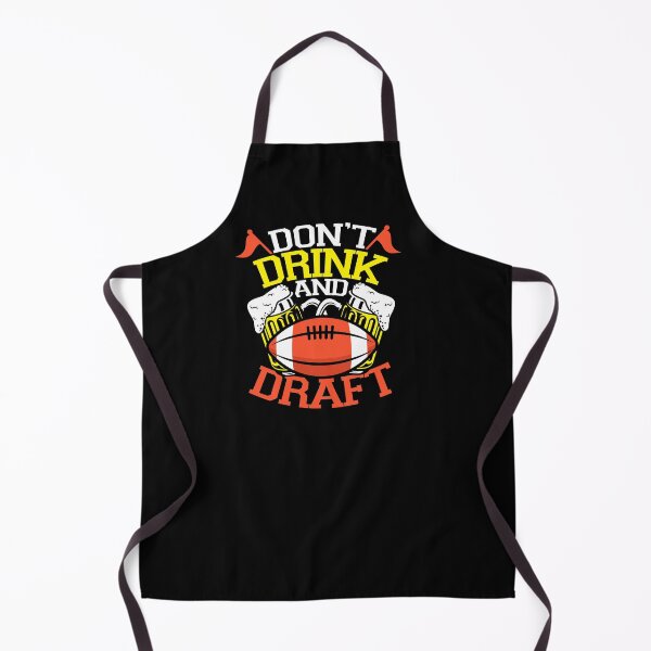 Item preview, Funny Fantasy Football Don't Drink and Draft designed and sold by Crush Retro®.