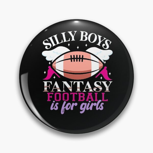 Item preview, Funny Fantasy Football is for Girls  designed and sold by Crush Retro®.