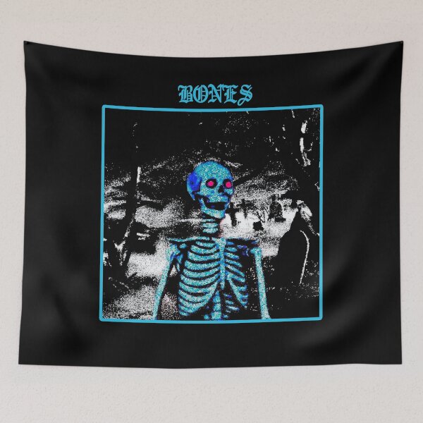 Aperçu de l'œuvre Retro Skeleton Bones Premium Rappeur Hip Hop créée et vendue par ReynaKihn1932.