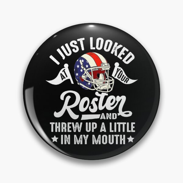 Item preview, Funny Fantasy Football Threw Up A Little  designed and sold by Crush Retro®.
