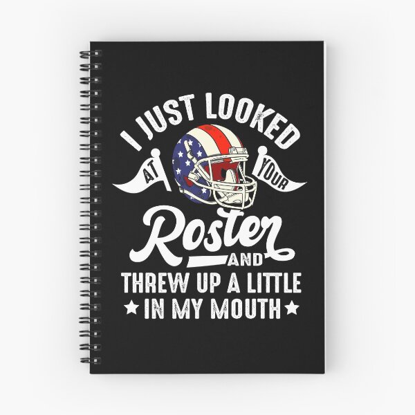 Item preview, Funny Fantasy Football Threw Up A Little  designed and sold by Crush Retro®.