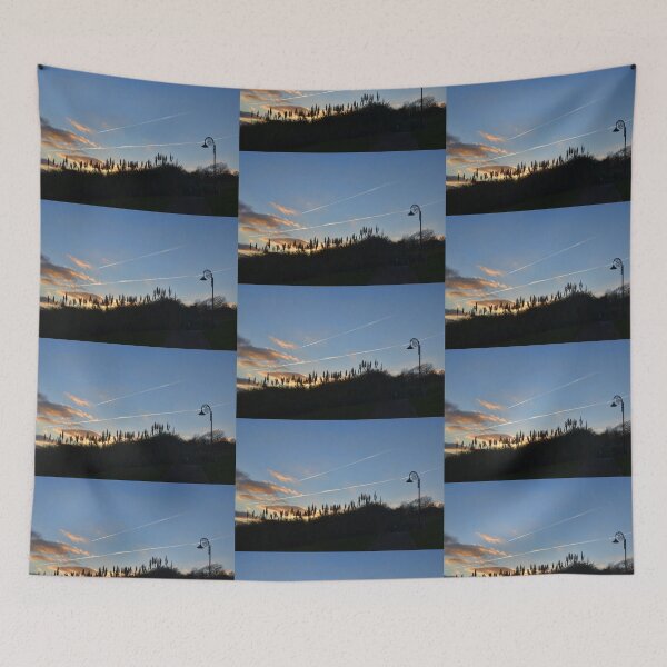 Item preview, Evening Sky at Lyme Dorset UK designed and sold by lynn carter.