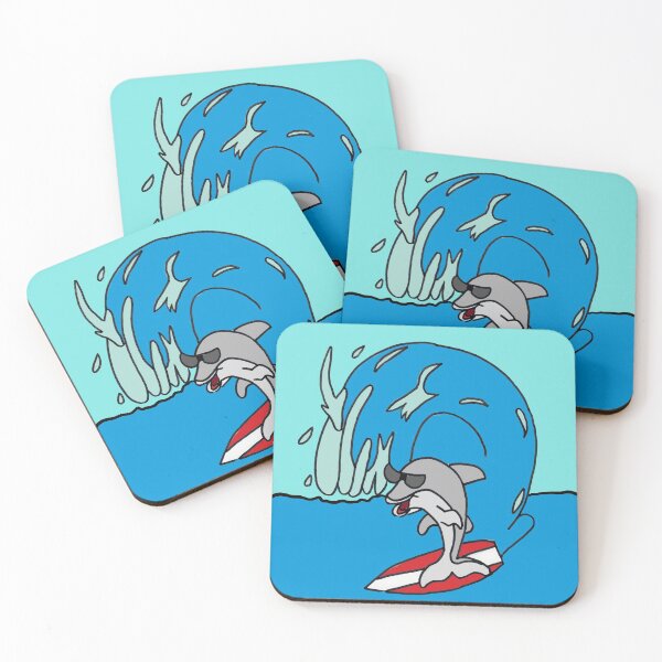 Item preview, Dolphin Surfer designed and sold by Mia and Holly Skorupski.