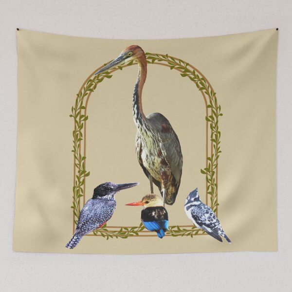 Artikelvorschau, Goliath Reiher - Eisvogel - Kingfisher in Kenia / Afrika entworfen und verkauft von TShirtsundMehr.