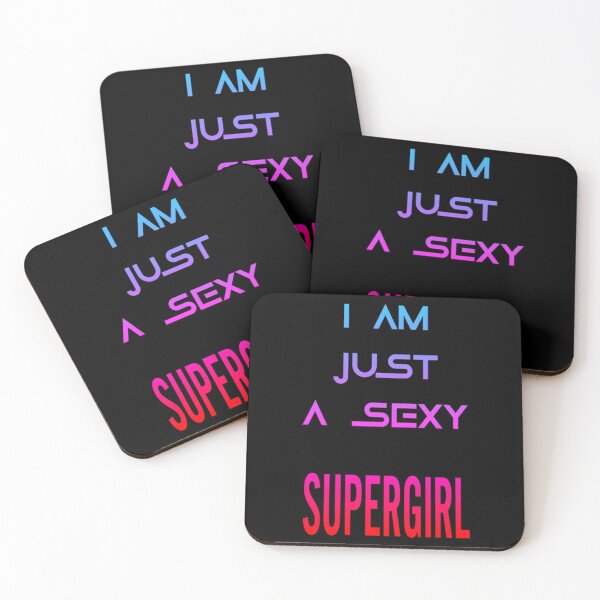 Item preview, Supergirl T-ShirtI AM JUST A SEXY SUPERGIRL designed and sold by JoroGoen.