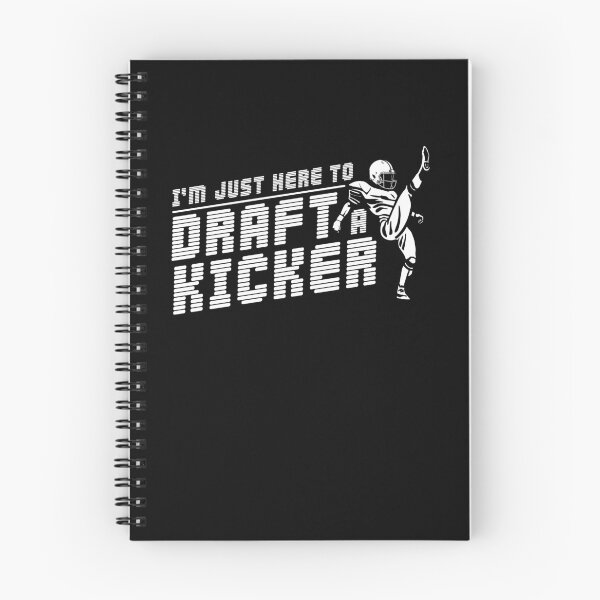 Item preview, Funny Fantasy Football Just Here to Draft Kickers  designed and sold by Crush Retro®.