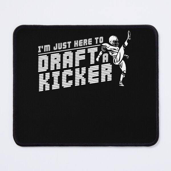 Item preview, Funny Fantasy Football Just Here to Draft Kickers  designed and sold by Crush Retro®.