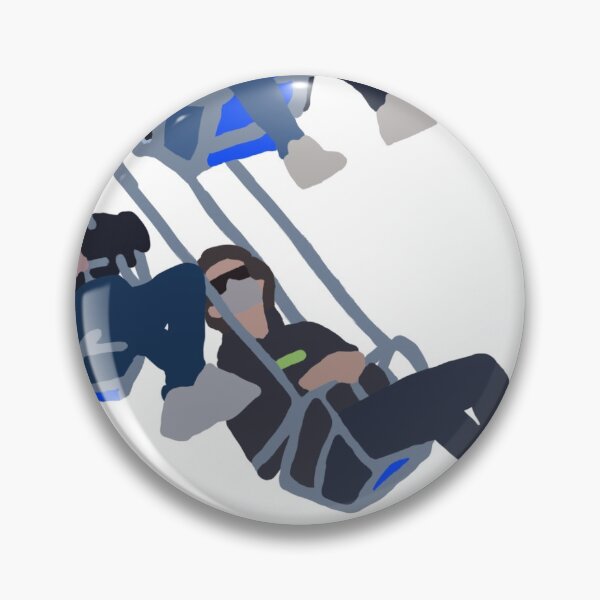 Item preview, Drawing of Ranboo in a swing  designed and sold by JustVibz.