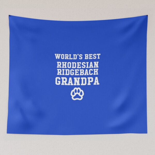 Item preview, World's Best Rhodesian Ridgeback Grandpa designed and sold by AlwaysAwesome.