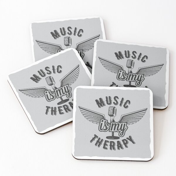 Item preview, Music Is My Therapy designed and sold by jothi-designers.