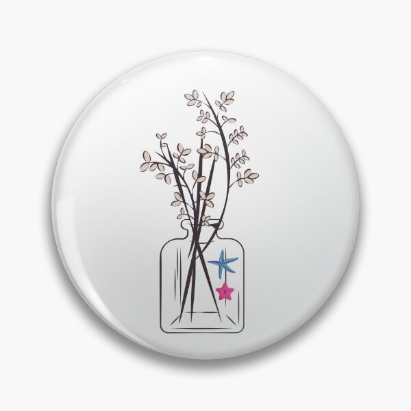 Item preview, starfish and dried flowers designed and sold by WildWaggers.