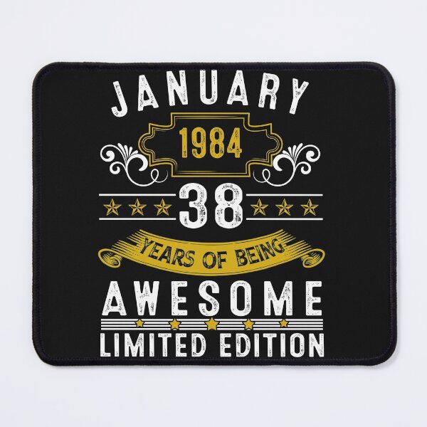 Item preview, 38 Year Old Awesome Since January 1984 Gifts 38th Birthday designed and sold by Nena12312.