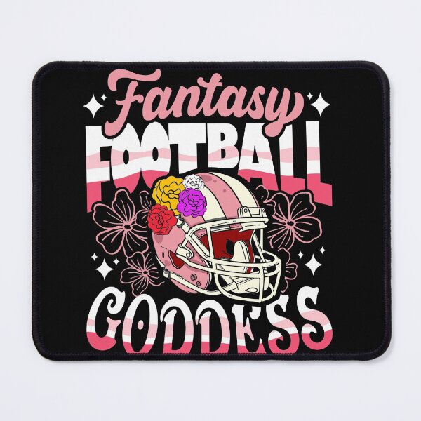 Item preview, Funny Fantasy Football Goddess Flower Helmet  designed and sold by Crush Retro®.