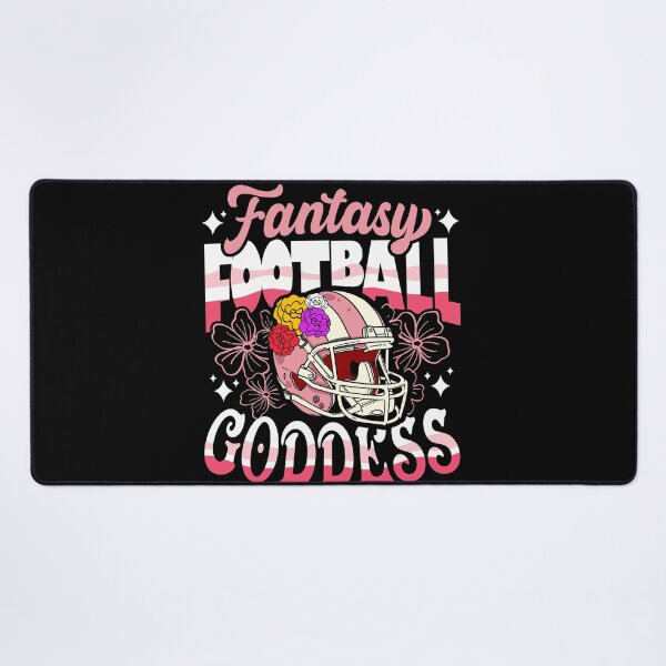Item preview, Funny Fantasy Football Goddess Flower Helmet  designed and sold by Crush Retro®.