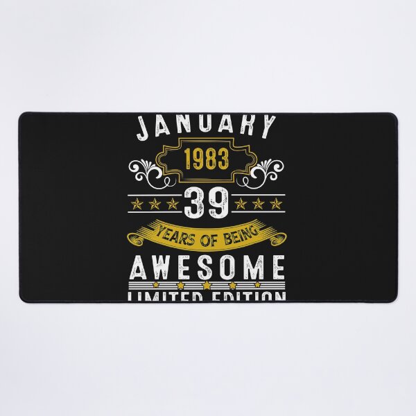 Item preview, 39 Year Old Awesome Since January 1983 Gifts 39th Birthday designed and sold by Nena12312.