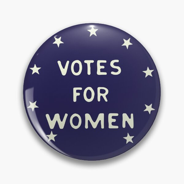 Item preview, Votes for women suffragette pin designed and sold by shmoodle.