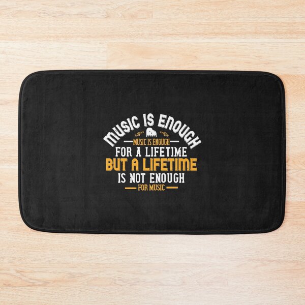Item preview, Music is enough for a lifetime, but a lifetime is not enough for music-01 designed and sold by minadebbieark.