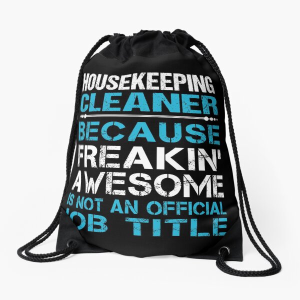 Item preview, Housekeeping Cleaner T Shirt - Freaking Awesome Job Gift Item Tee designed and sold by oetate4774.