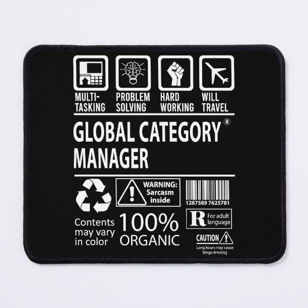 Item preview, Global Category Manager T Shirt - MultiTasking Certified Job Gift Item Tee designed and sold by sabinacsnm.