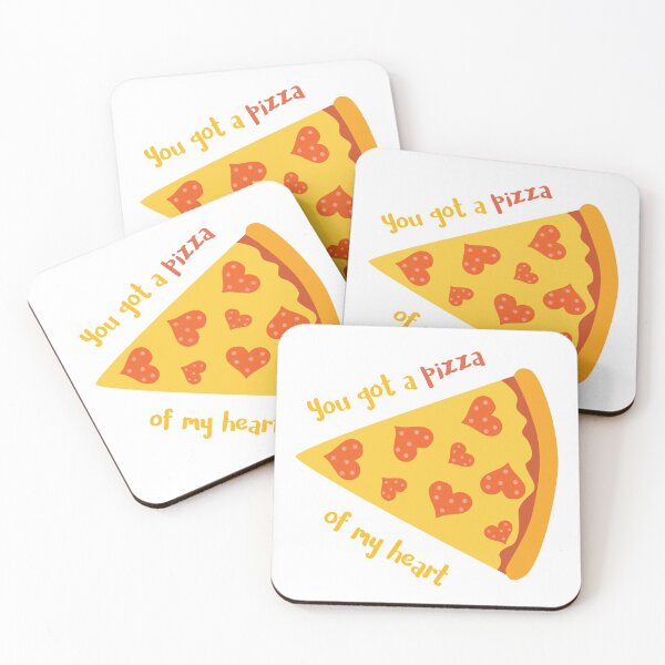 Item preview, You Got a Pizza of My Heart designed and sold by mschubbybunny.
