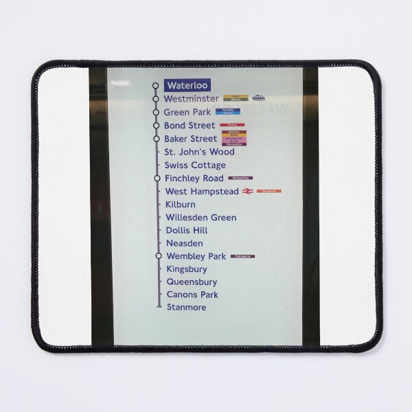 Item preview, London Underground: Jubilee Line Westbound designed and sold by santoshputhran.