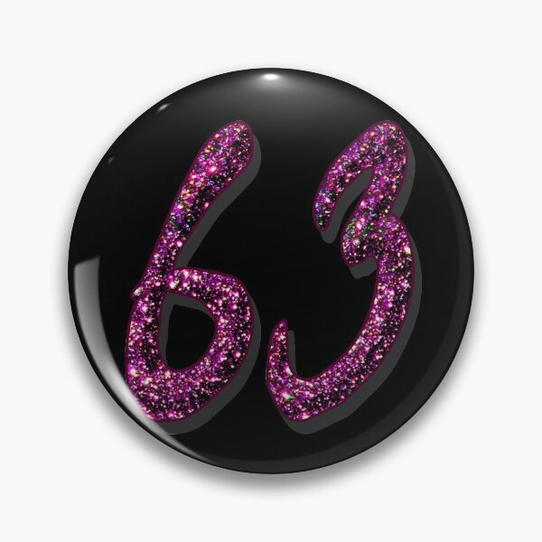 Item preview, Number 63 - numbers designed and sold by GlamourChick.