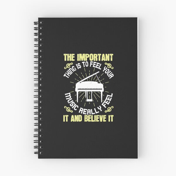 Item preview, The important thing is to feel your music, really feel it and believe it-01 designed and sold by minadebbieark.