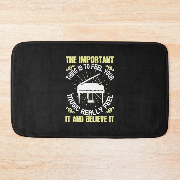 Item preview, The important thing is to feel your music, really feel it and believe it-01 designed and sold by minadebbieark.