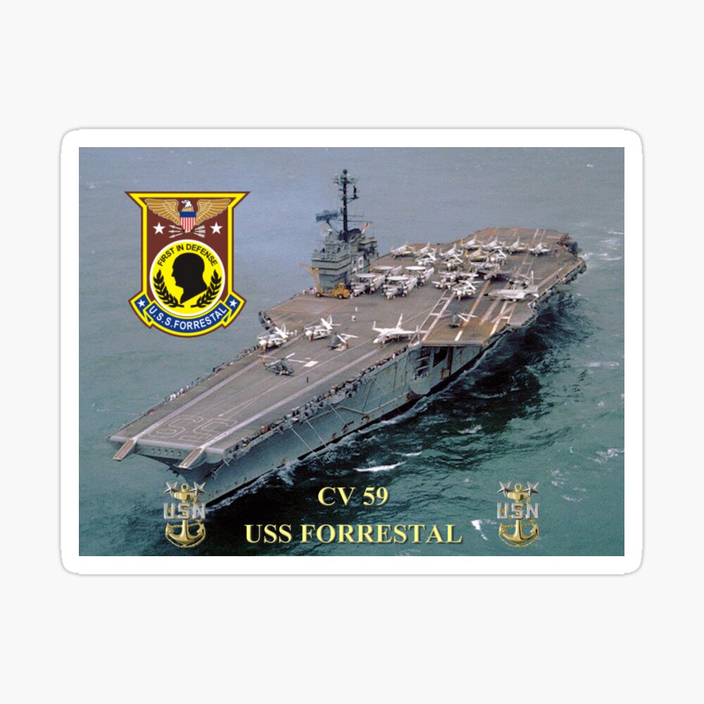 US NAVY USS. FORRESTAL (CV-59)