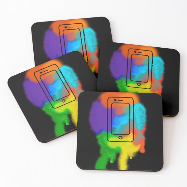 Item preview, painting a cell phone designed and sold by PaintedGlass.