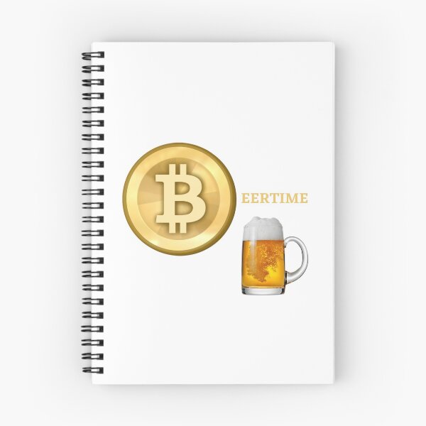 Item preview, Beer Time Bitcoin designed and sold by Masternami.
