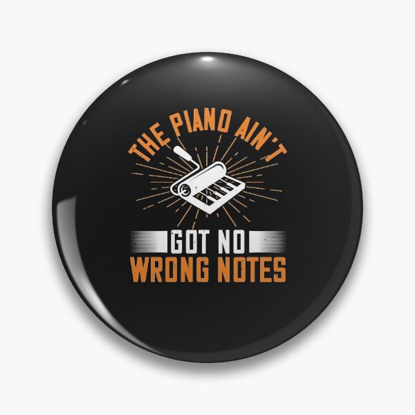 Item preview, The piano ain’t got no wrong notes 03-01 designed and sold by minadebbieark.
