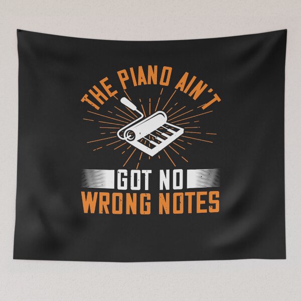 Item preview, The piano ain’t got no wrong notes 03-01 designed and sold by minadebbieark.