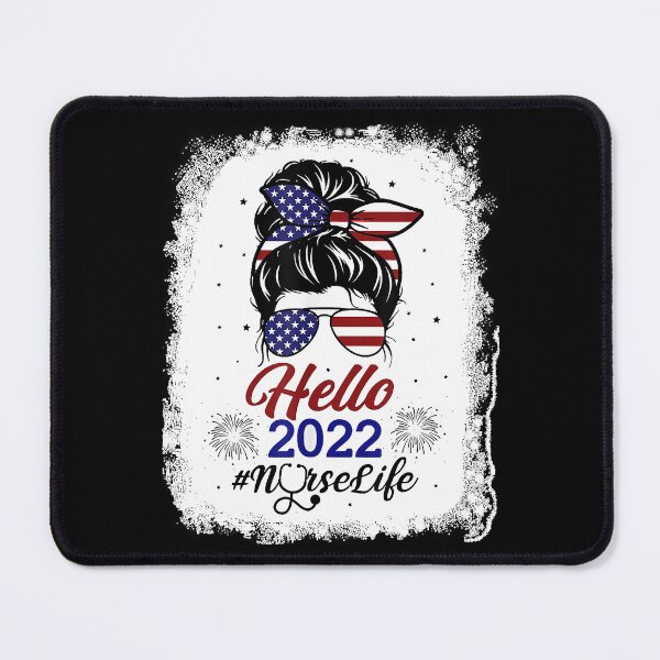 Item preview, Hello 2022 Nurse Life designed and sold by ryanbrian.