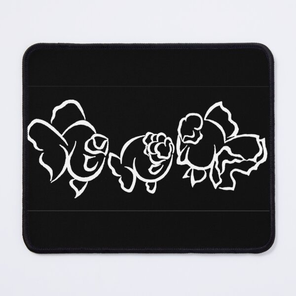 Item preview, Ryukin Ranchu Oranda Goldfish Logo 2 in Black designed and sold by Nosnah.