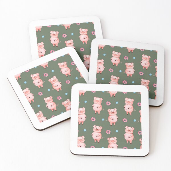 Item preview, Pigs Flower Pattern  designed and sold by Wilkinson39.