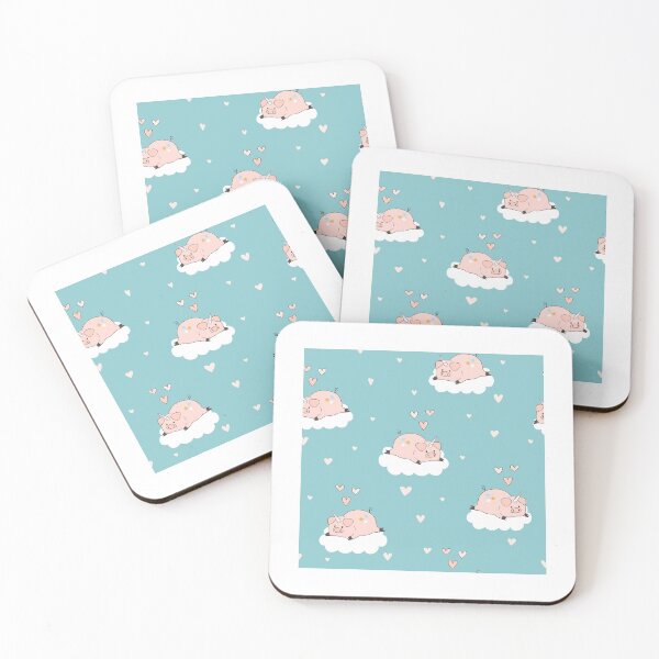 Item preview, Pigs With Unicorn Horn On Cloud Pattern  designed and sold by Wilkinson39.