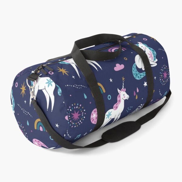 Item preview, Vector seamless pattern with unicorns, rainbow, cloud, stars and sparkles designed and sold by Wilkinson39.