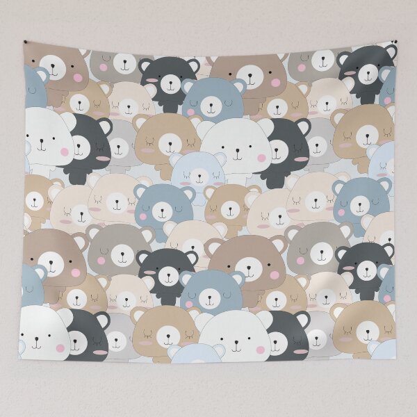 Item preview, Cute Cartoon Bear Face designed and sold by SweetPea49.