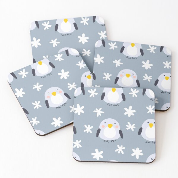 Item preview, White Penguin Pattern  designed and sold by Wilkinson39.