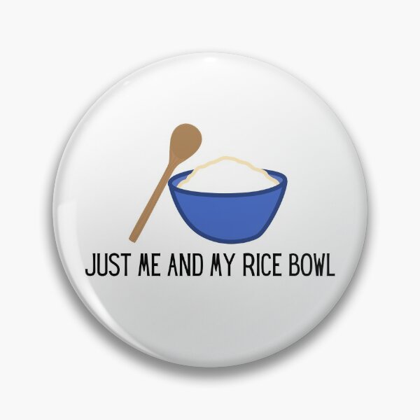 Item preview, Just Me and My Rice Bowl designed and sold by Lovv Sphere.